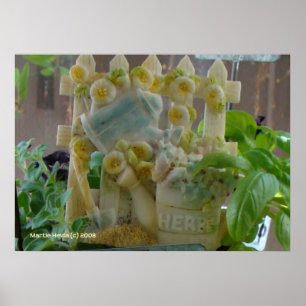 Herb Garden-Zeichen Poster