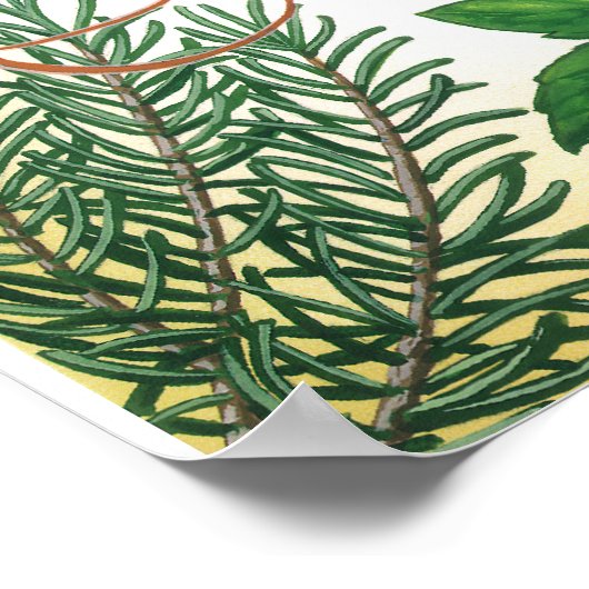 Herb Primer Plakatdruck Poster (Ecke)