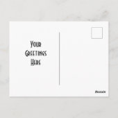 Herb Pun, Entschuldigung, es ist Petersilie meine  Postkarte (Rückseite)