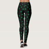 Herb - Rasta Reggae - Power Yoga Leggings (Rückseite)