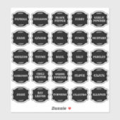 Herb & Spice Jar Labels  (Blatt)