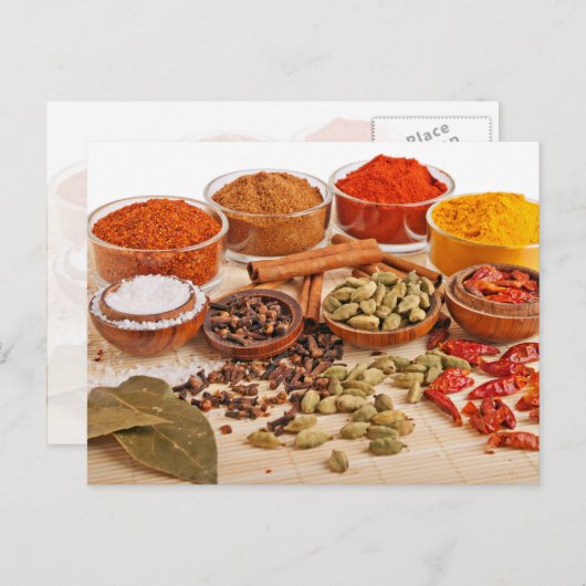 Herb Themed Postkarte (Vorne/Hinten)