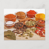 Herb Themed Postkarte (Vorderseite)