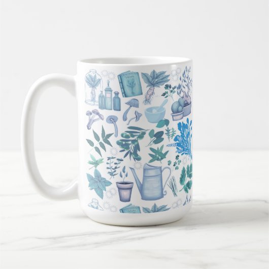 Herb Toile Kaffeetasse (Links)