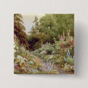 Herbaceous Grenze Button