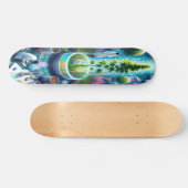 "Herbal Biotech Grove Deck" Skateboard (Horizontal)