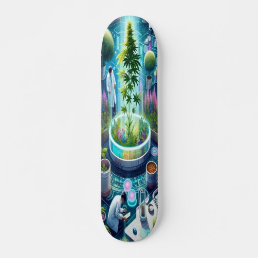 "Herbal Biotech Grove Deck" Skateboard (Vorne)