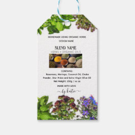 Herbal Blend Tag Geschenkanhänger