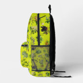 Herbal Goodness Mit Monogramm Bedruckter Rucksack (Rechts)