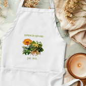 Herbal Goodness Year Established Kitchen Apron Schürze