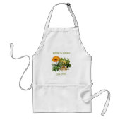 Herbal Goodness Year Established Kitchen Apron Schürze (Vorne)