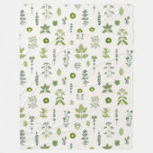 Herbal Harmony Fleecedecke (Vorderseite)