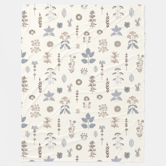 Herbal Harmony Fleecedecke (Vorderseite)