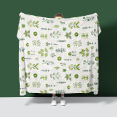 Herbal Harmony Fleecedecke