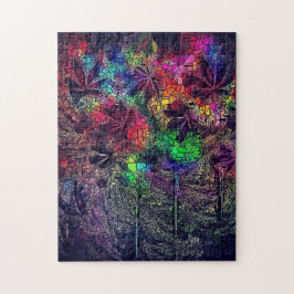 Herbal Mosaic Herz Puzzle