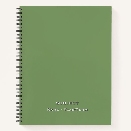 Herbal Notizblock (Vorderseite)