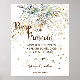 Herbal Pimp Ihr Prosecco Brautparty Zeichen Poster