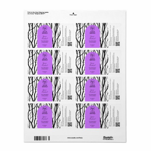 Herbal Tea Labels (Vorne)