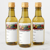 Herbal Tonic Label Weinetikett (Flaschen)
