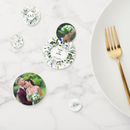 Herbal und Grüne Hochzeitsempfehlung Confetti Konfetti