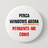 Herbalinux Button (Vorderseite)