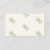 Herbalist Business Cards Feverwenige Elderberger Visitenkarte (Rückseite)