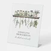 Herbalist Business Sockelschild (Vorderseite)
