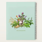 Herbalist Custom Planner Planer (Rückseite)