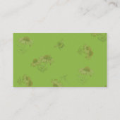 Herbalist Echinacea Aloe Visitenkarte (Rückseite)