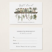 Herbalist Gift Certificate (Vorne & Hinten)