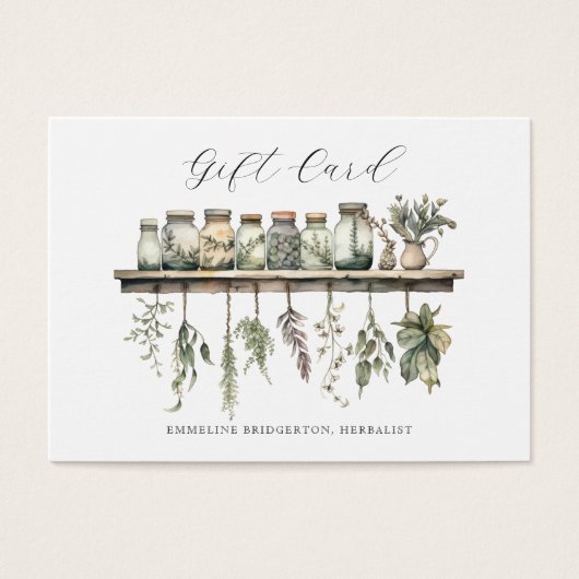 Herbalist Gift Certificate (Vorderseite)