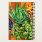 Herbalist Herb Images Custom Planner Planer (Rückseite)