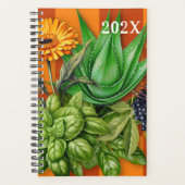 Herbalist Herb Images Custom Planner Planer (Vorderseite)