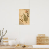 Herbarium Cottagecore Kunstprint Poster (Küche)