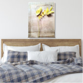 Herbarium V Leinwanddruck (Insitu (Schlafzimmer))