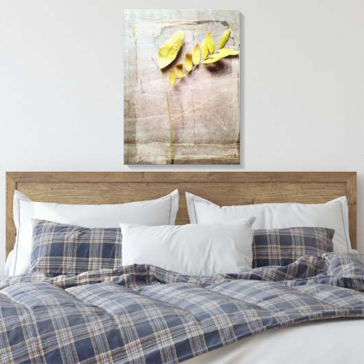 Herbarium V Leinwanddruck (Insitu (Schlafzimmer))