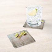 Herbarium V Rechteckiger Pappuntersetzer (Vor Ort)