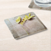 Herbarium V Rechteckiger Pappuntersetzer (angewinkelt)