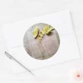 Herbarium V Runder Aufkleber (Umschlag)