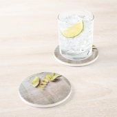 Herbarium V Sandstein Untersetzer (Seite)