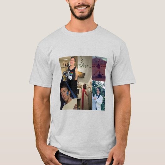 Herbas Collage-Shirt T-Shirt (Vorderseite)