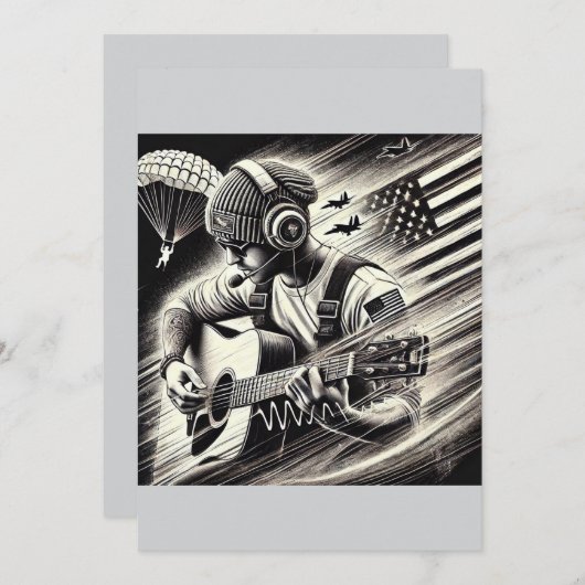 Herben Einladung - Lösung der Geige (Vorne/Hinten)