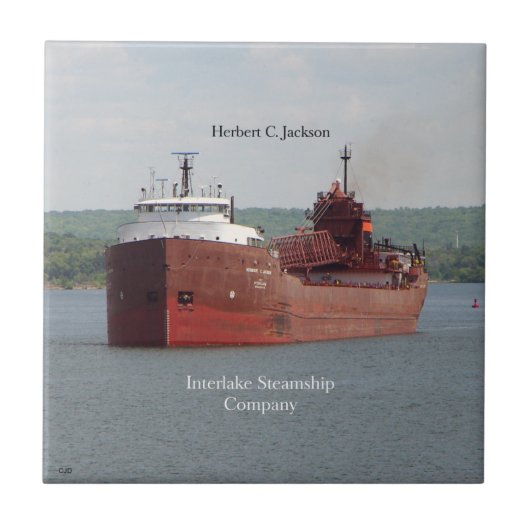 Herbert C. Jackson tile Fliese (Vorderseite)