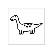 Herbert der Dinosaurier Holzstempel Gummistempel (Prägung)
