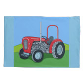 Herbert der Traktor Kissenbezug (Rückseite)