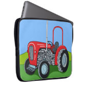 Herbert der Traktor Laptopschutzhülle (Vorne Rechts)