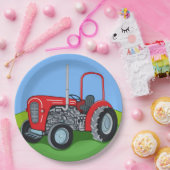 Herbert der Traktor Pappteller (Party)