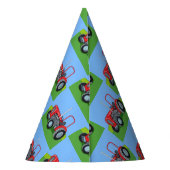 Herbert der Traktor Partyhütchen (Rückseite)