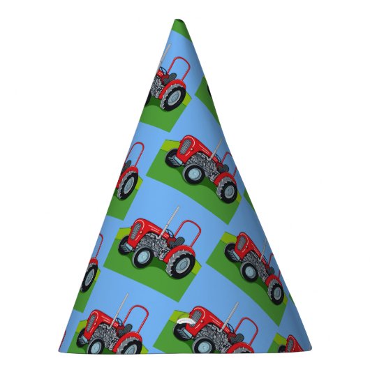 Herbert der Traktor Partyhütchen (Rechts)