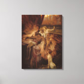 Herbert Draper - Der Vorwurf für Icarus Leinwanddruck (Vorderseite)